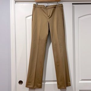 Banana Republic Logan fit camel trousers